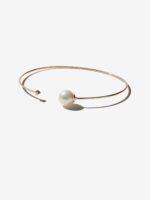 Personalized Pearl Necklace for Women, Elegant Minimalist Jewelry, French Chic Luxury Gift